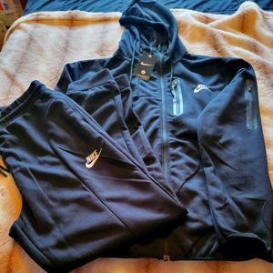 Mens black Nike Jogger set